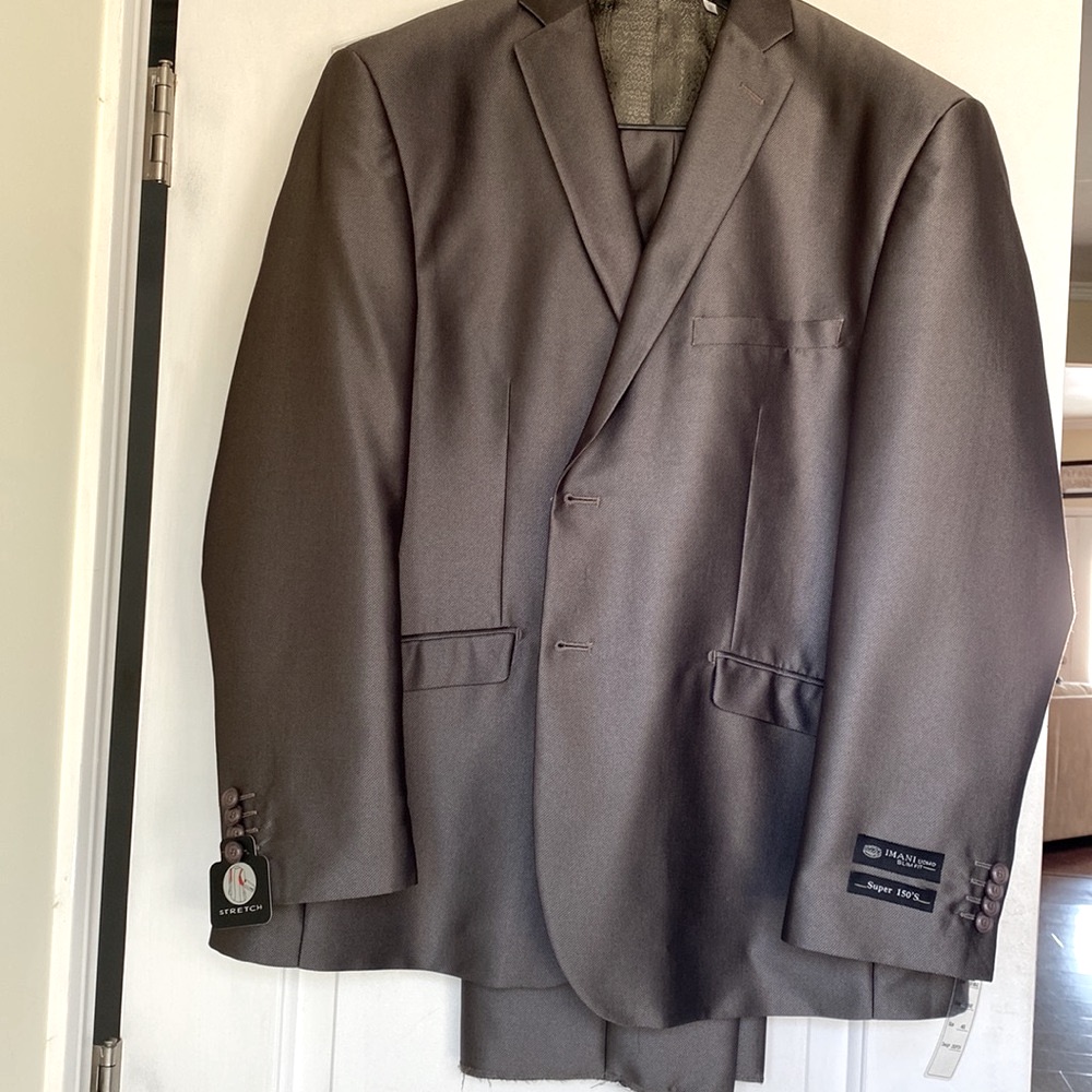 Nwt 46s With 40s Matching Extra Slim 2 Piece Imani Suit